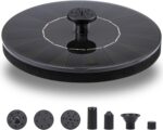 LAWOHO Solar Fountain Pump 1.5W Upgraded Submersible Solar Water Fountain Panel ... - Image 2