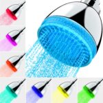 LED Shower Head, Shower Head with Light, 7 Color Flash Light Automatically Chang... - Image 2