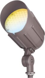 LEONLITE 3CCT Bullet Flood Light with Knuckle Mount, 30W/20W/12W Selectable, 110... - Image 2