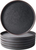 LERATIO Dinner Plates,Ceramic Dinner Plates Set of 6,10.75 inch Large ceramic pl... - Image 2