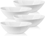 LIFVER 9" Serving Bowls for Wedding Decor, 36 OZ Porcelain Serving Dishes for En... - Image 2