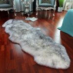 LLB Genuine Sheepskin Area Rug Wool Rug Fur Carpet Fluffy Shaggy Fur Rug for Liv... - Image 2