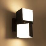 LUTEC Cuba 3000K 1100LM LED Integrated Porch Wall Light Outdoor and Indoor Bedro... - Image 2
