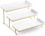 LYEOBOH 3 Tier Serving Stand and Platters Set Large Tiered Serving Platters with... - Image 2