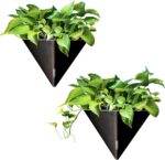 LaLaGreen Wall Planters for Indoor Plants - 2 Pack, 12 Inch Large Self Watering ... - Image 2