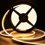 Lamomo LED Neon Lights, 12V Warm White Dimmable LED Strip Lights, 16.4ft/5m Wate... - Image 2