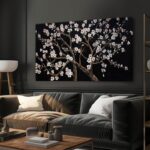 Large Canvas Wall Art Decor Oversized Black and White Wall Art For Living Room T... - Image 2