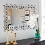 Large Decorative Wall Mirror, 40'' X 28'' Elegant Living Room Mirror with Bevele... - Image 2