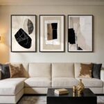 Large Wall Art For Living Room,3 Piece Framed Wall Art for Wall Decorations Livi... - Image 2