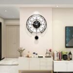 Large Wall Clock for Living Room Decor Modern Silent Pendulum Wall Clock for Hom... - Image 2