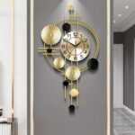 Large Wall Clocks for Living Room,Silent Non Ticking,Battery Operated Oversized ... - Image 2