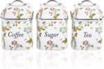 Laura Ashley VQ 3pc Canister Set - Elveden White - Image 2