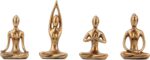 Leekung Yoga Statue Meditation Zen Decor - Yoga Statues for Home Decor,Small Yog... - Image 2
