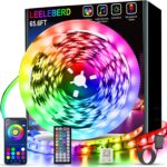 Leeleberd 65.6 ft Led Lights for Bedroom, Bluetooth Smart APP Control 5050 RGB C... - Image 2