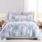 Levtex Home - Benette Comforter Set - King Comforter + Two King Pillow Cases - F... - Image 2