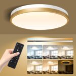 Lightania 11 Inch Flush Mount Ceiling Light with Remote Control & Night Light, 5... - Image 2