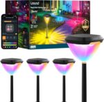 Linkind Smart Solar Pathway Lights SP6, App/Voice Control Solar Lights Outdoor W... - Image 2