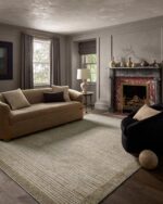 Loloi Jeremiah Brent Bleecker Collection BLE-02 Sand/Charcoal 7'-10" x 10' Area ... - Image 2