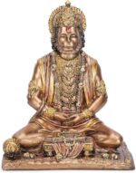 Lord Hanuman Terracotta Resin Statue - Exquisite Hanuman Ji Murti for Home Templ... - Image 2