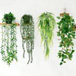 LumBelle 4 Pack Artificial Plants Wall Hanging Fake Plants Indoor for Shelf Boho... - Image 2