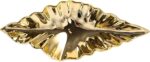 Luxshiny Hanging Leaf Pendant Decoration Small Gold Electroplated Plastic Ceilin... - Image 2