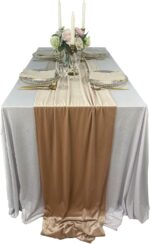 Luxurious Velvet Table Runner, 10ft Wedding Reception Decorations, 20x120inch So... - Image 2
