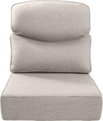 Luxury 24x24x6 Inch Smile Outdoor Cushions 1 Set - Deep Seat Water-Repellent Pat... - Image 2