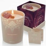 Luxury Crystal Candle for Women - Velvet Rose & Patchouli Scented Aromatherapy C... - Image 2