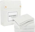 Luxury Egyptian Cotton King Size Sheet Set - 1000 Thread Count 6 Piece King Shee... - Image 2