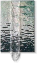 Luxury Hanging Wall Decor, Vertical Wall Art with Transparent Bead Chain, Exquis... - Image 2