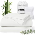 Luxury Organic Tencel & Viscose from Bamboo Cooling Sheet Set,Silky Soft Lyocell... - Image 2
