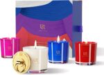 Luxury Scented Candle Set 4 All Natural Soy Aromatherapy Candle Gift Set Votive ... - Image 2