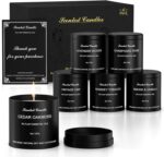Luxury Scented Candles for Men Gift Set - 6 Pack x 8oz Natural Soy Wax Candles, ... - Image 2