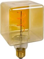 Lxcom Lighting Decorative Light Bulb 4W Ice Cube Dimmable Edison Light Soft Warm... - Image 2