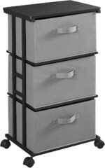 MAX Houser Dresser Tower with 3 Drawers for Bedroom, Fabric Storage Organizer Un... - Image 2