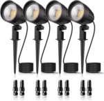 MEIKEE 7W Low Voltage LED Landscape Lights 800LM 12V Outdoor Landscape Lighting ... - Image 2