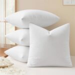 MIULEE Pack of 4 20x20 Pillow Inserts, Premium Feather and Down Decorative Throw... - Image 2