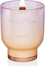 M&SENSE 16.6oz Natural Soy Large Jar Candle with Wooden Wick | Moonlight Tuberos... - Image 2