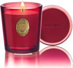M&SENSE Natural Strong Soy Candle | Red Camellia & Vivid Red | 9.2 oz, 50H Burn ... - Image 2