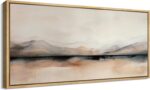 MUDECOR Extra Large Framed Canvas Print Wall Art Abstract Mountain Hues Modern M... - Image 2