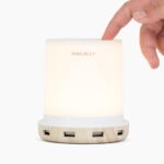 Macally Small Touch Lamps for Nightstand - Bedside Lamp with USB Port - 3 Way Di... - Image 2