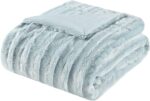 Madison Park Duke Luxury Throw Premium Soft Cozy Brushed Long Faux Fur For Bed, ... - Image 2