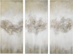 Madison Park Wall Art Living Room Décor - Embellished Hand Painted Canvas, Home ... - Image 2