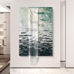 Majiclovie Exquisite Wall Sculpture Luxury Hanging Wall Decor With Transparent B... - Image 2