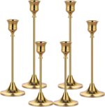 Metal Candle Holders for Candlesticks Taper Candlestick Holders Set Vintage Deco... - Image 2