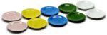 Mini Ceramic Dish for Craft 10 Mix Color Smooth Ceramic Plate Dish Garden Displa... - Image 2