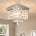 Mini Crystal Modern Chandelier Luxury Chandelier Contemporary Raindrop Crystal B... - Image 2