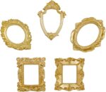 Mini gold frames Mini frame Small Picture Frames Magnetic Picture Frames for Ref... - Image 2