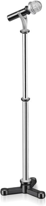 Miniature Dollhouse Accessories 1:12 Scale Miniature Scene Microphone with Stand... - Image 2