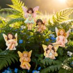 Miniature Fairy Figurines - 6Pcs Mini Fairies for Fairy Garden & Tiny Elf Garden... - Image 2
